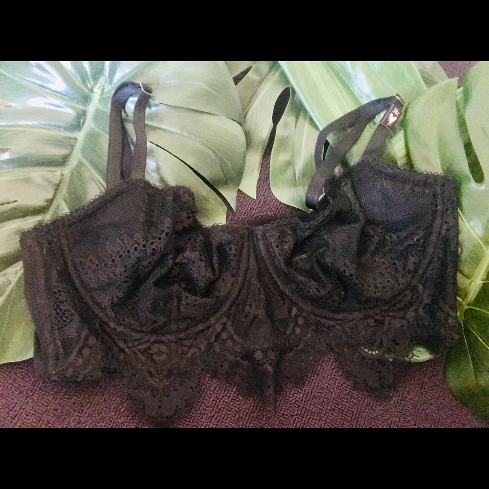 Victoria's Secret Black Lace Bra